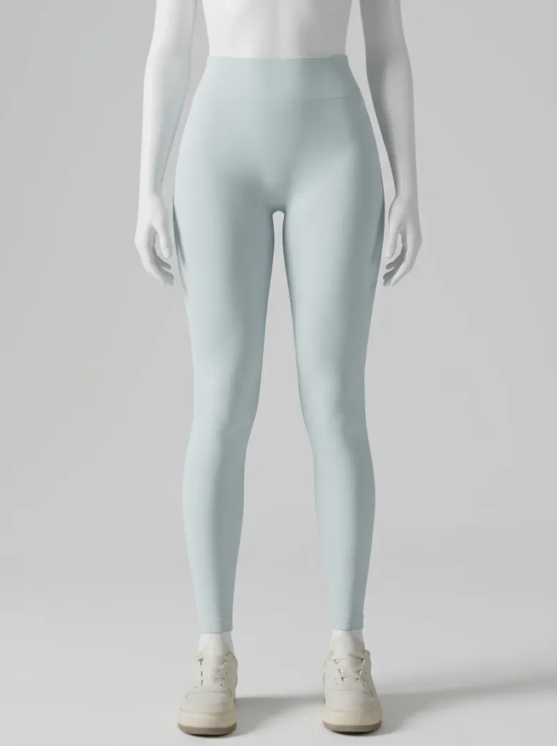 Legging taille haute nylon anti-cellulite gainant sport