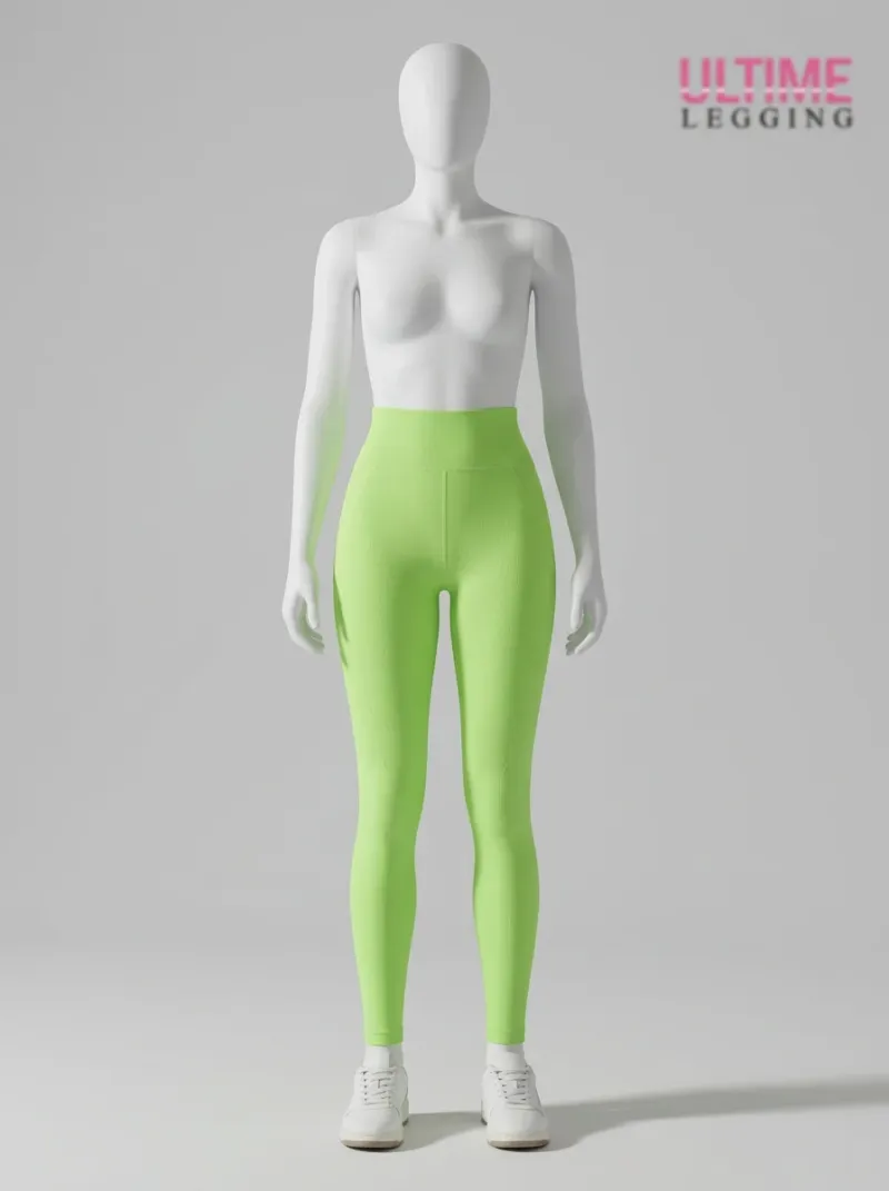 Legging taille haute nylon anti-cellulite gainant sport