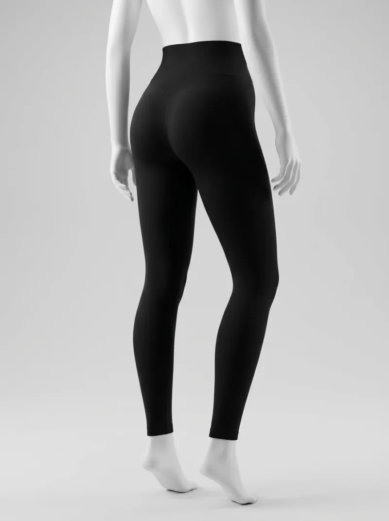 Legging taille haute nylon compression athlétique femme