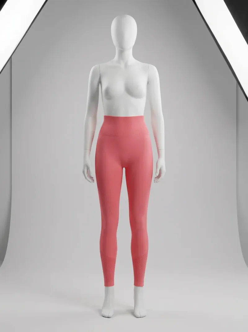 Legging taille haute nylon compression athlétique femme