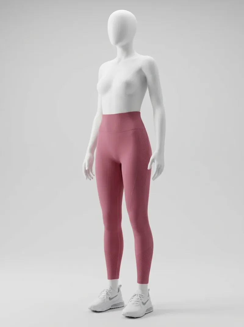 Legging taille haute nylon compression athlétique femme