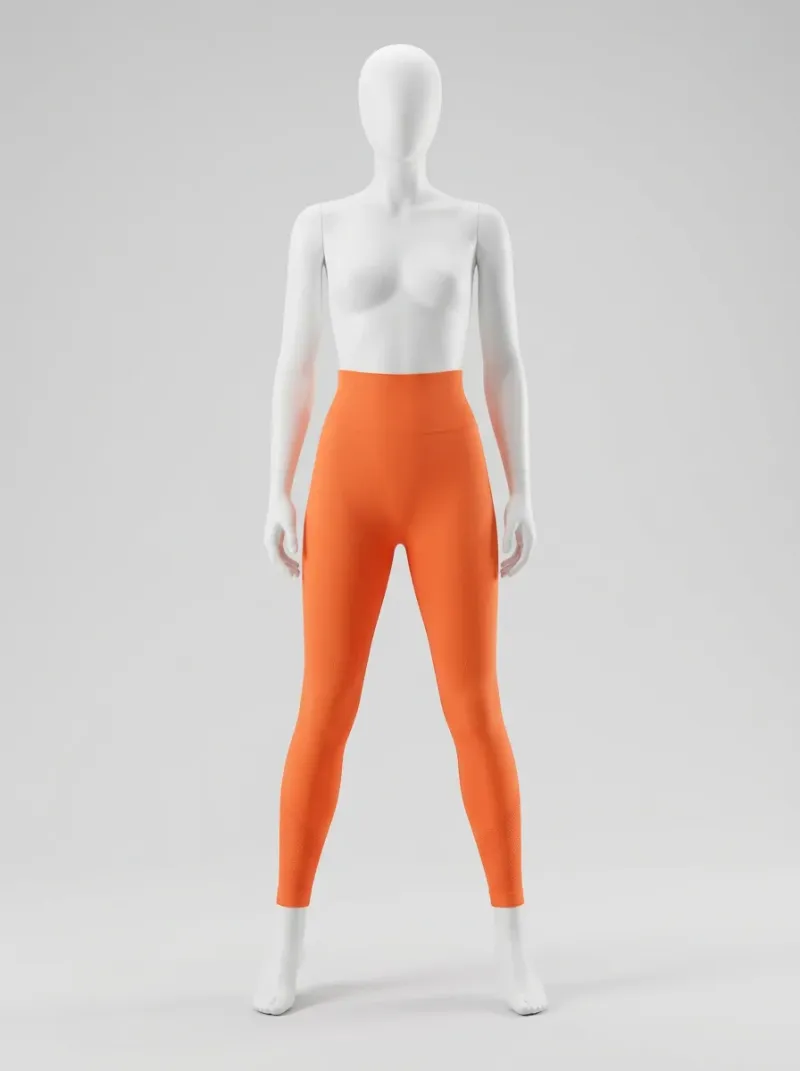 Legging taille haute nylon compression athlétique femme