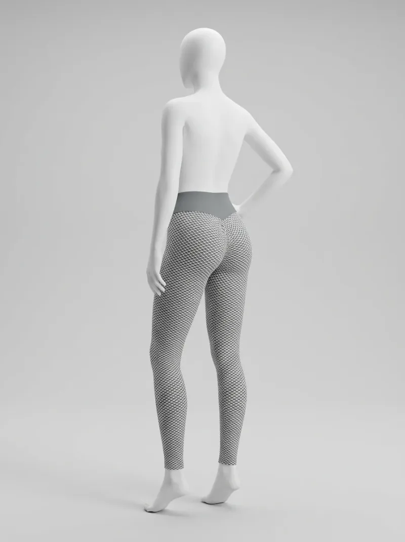 Legging taille haute polyester sport push up galbant