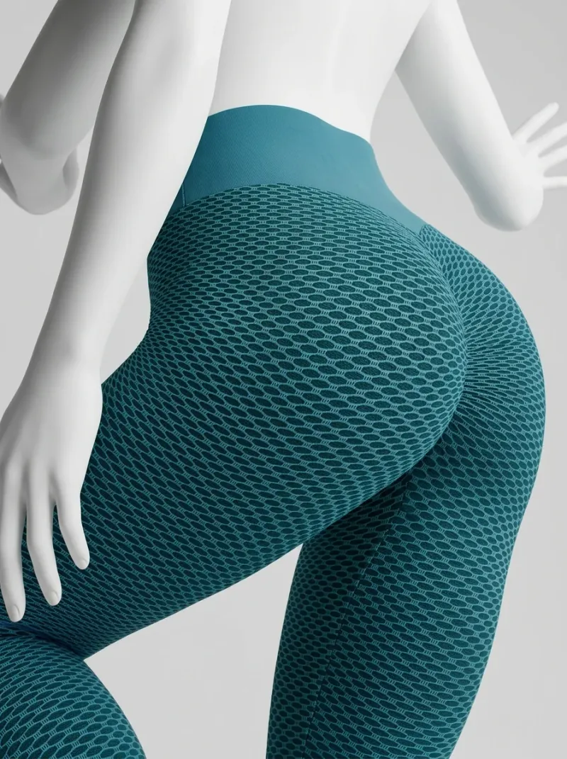 Legging taille haute polyester sport push up galbant