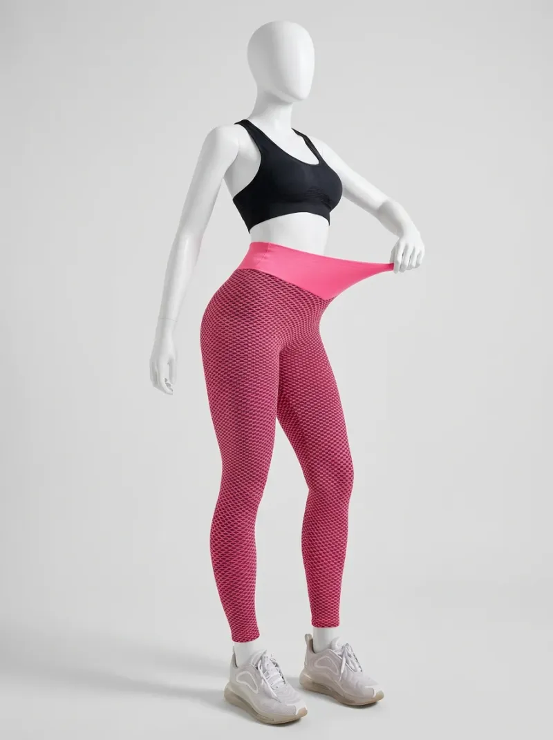Legging taille haute polyester sport push up galbant