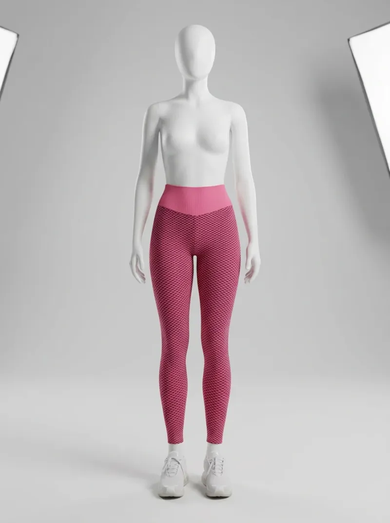 Legging taille haute polyester sport push up galbant