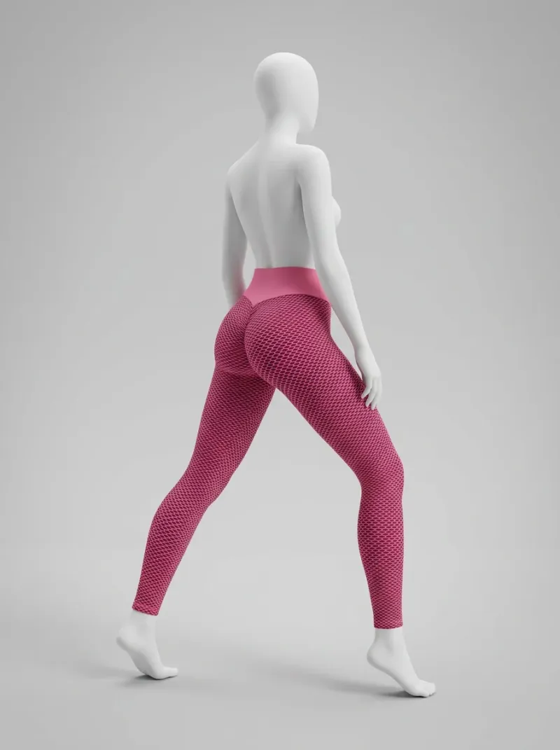 Legging taille haute polyester sport push up galbant