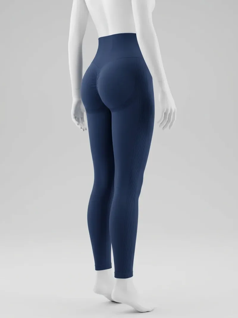 Legging taille haute sport nylon push up sculptant