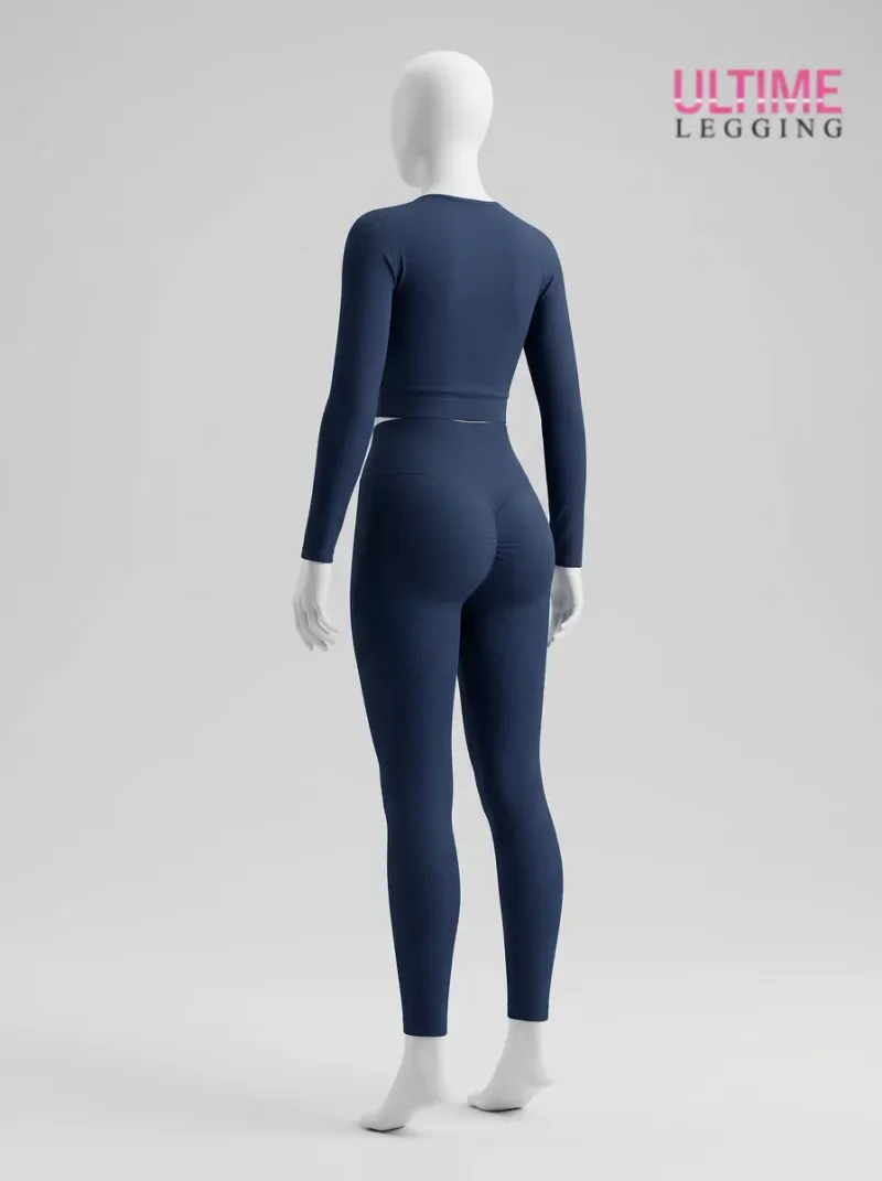 Legging taille haute sport nylon push up sculptant