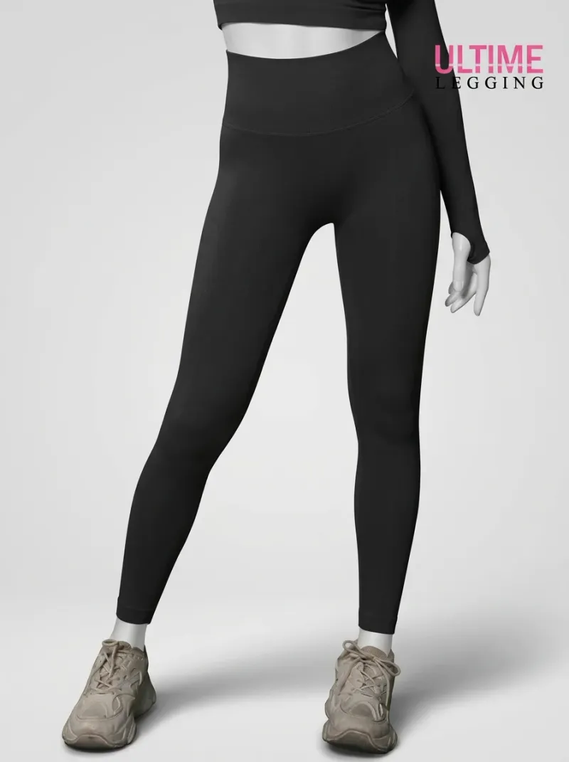 Legging taille haute sport nylon push up sculptant