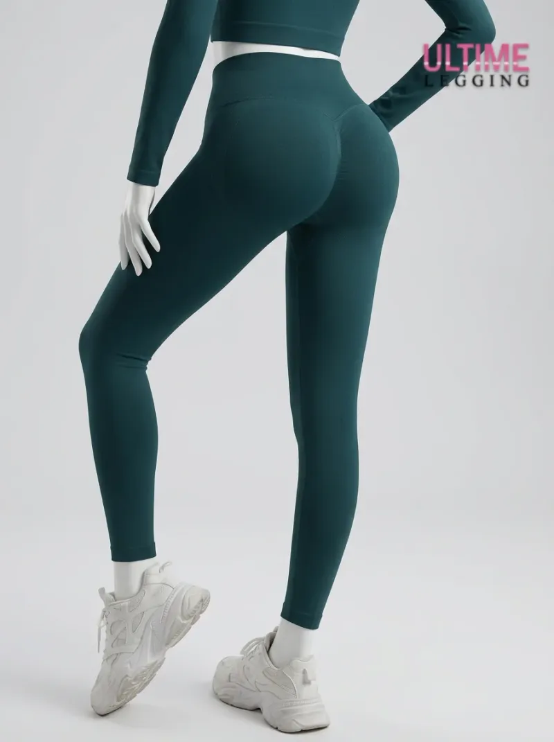 Legging taille haute sport nylon push up sculptant