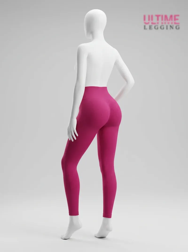 Legging taille haute sport nylon push up sculptant