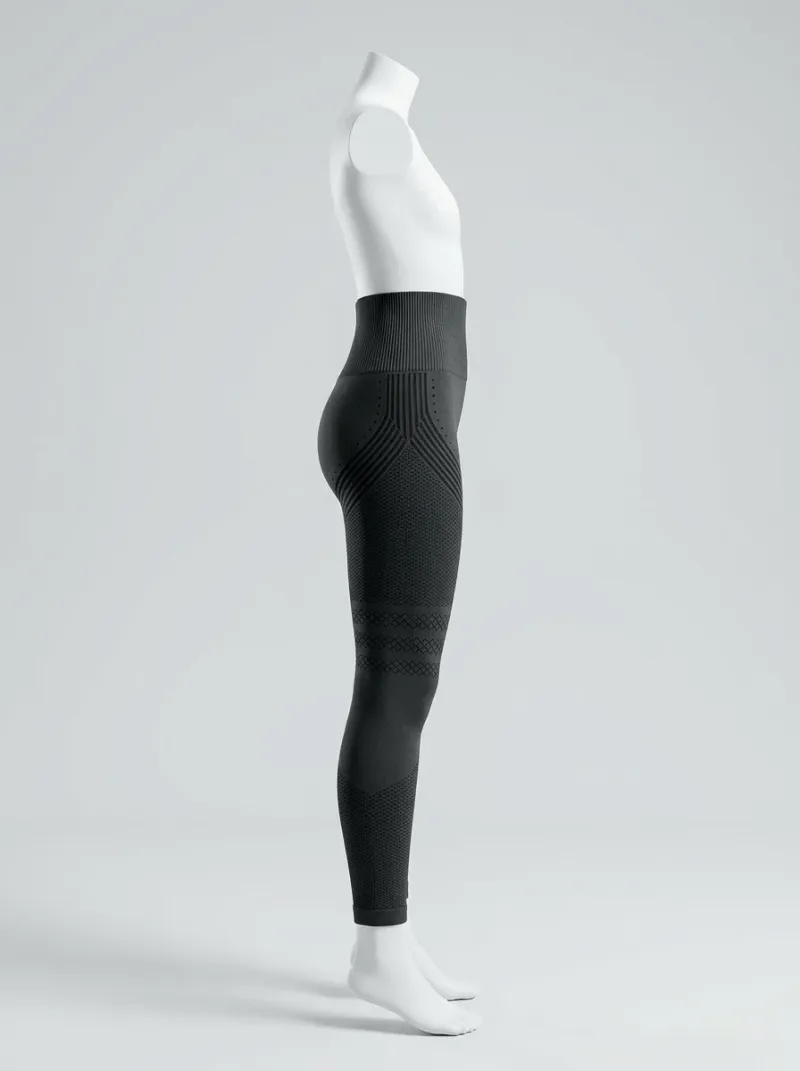 Legging taille haute sculptant motif 3D sport stretch