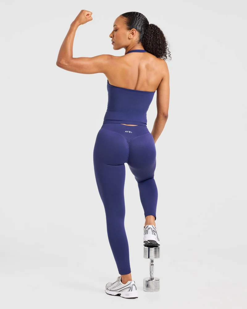 Enhance Seamless Leggings - Storm Blue