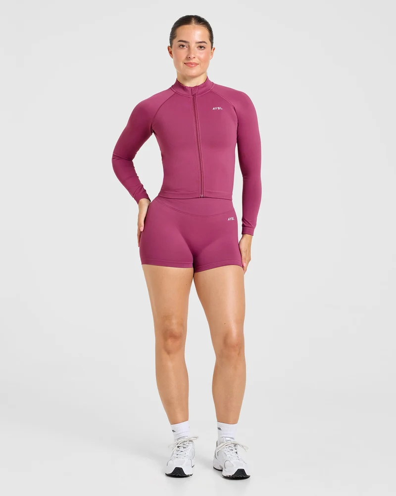 Enhance Seamless Jacket - Dusky Rose