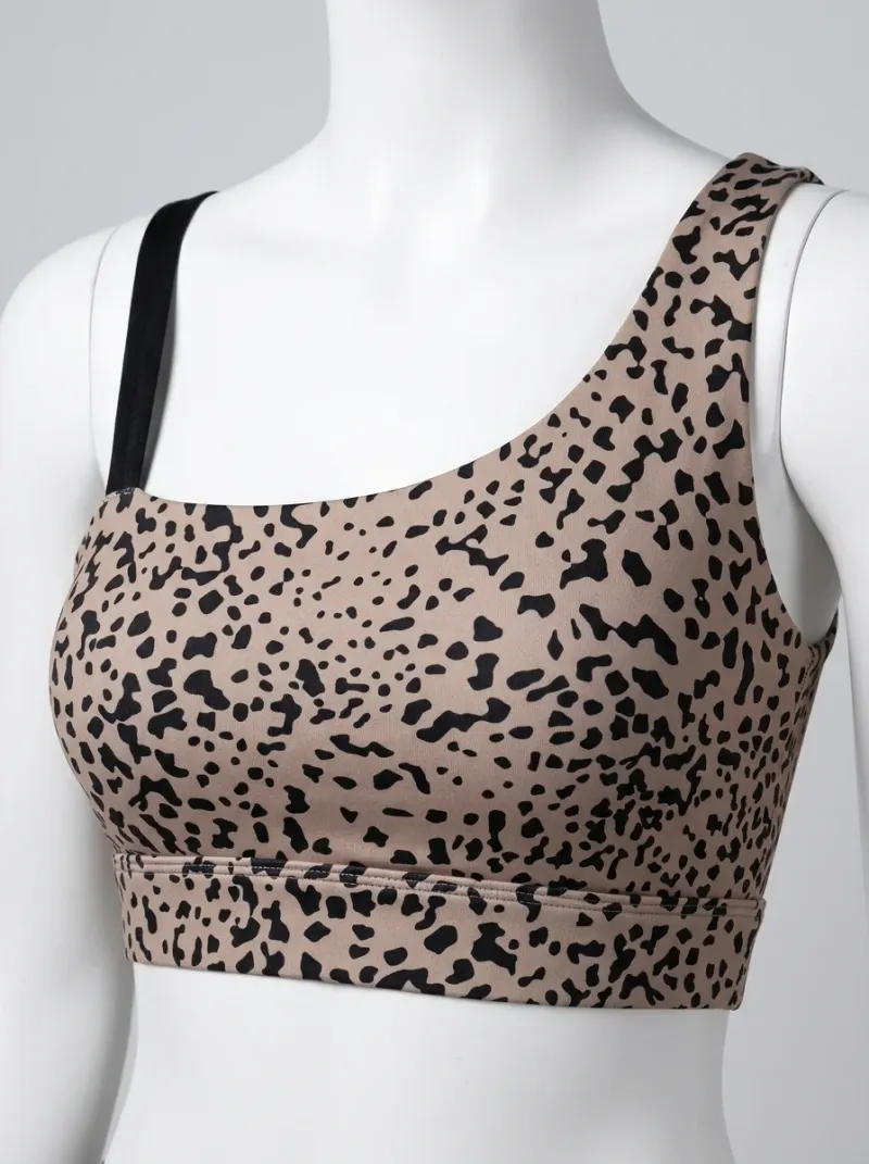 Legging leopard coton elasthanne ensemble sport femme