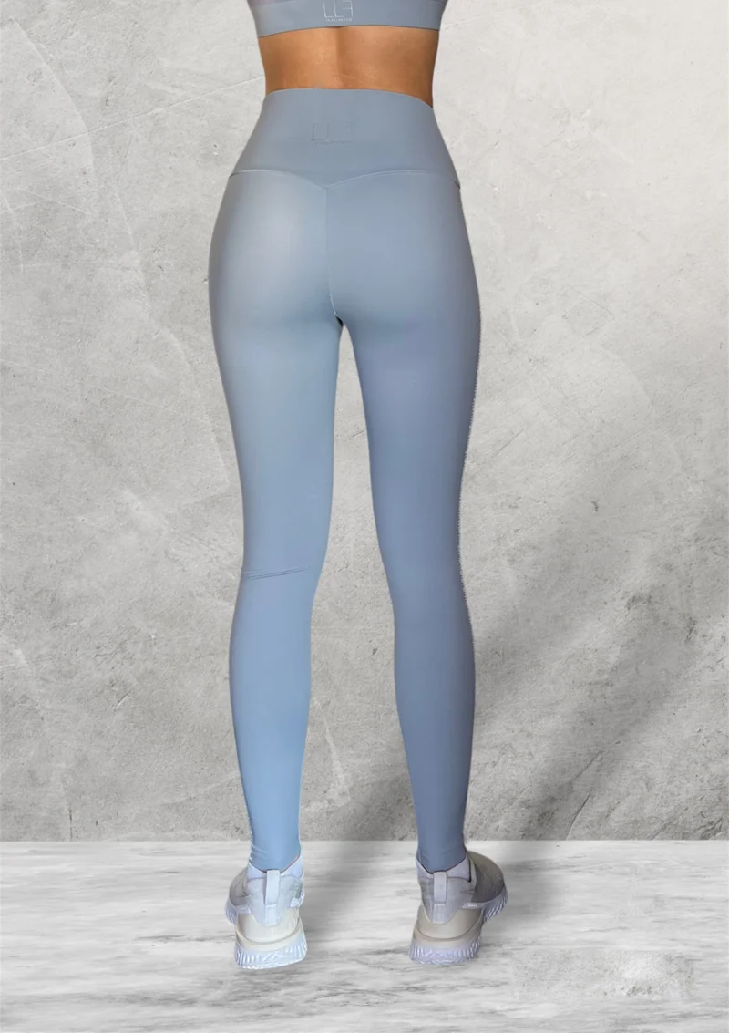 LUXEIT DIAMOND™ Light Silver High-Waisted Leggings