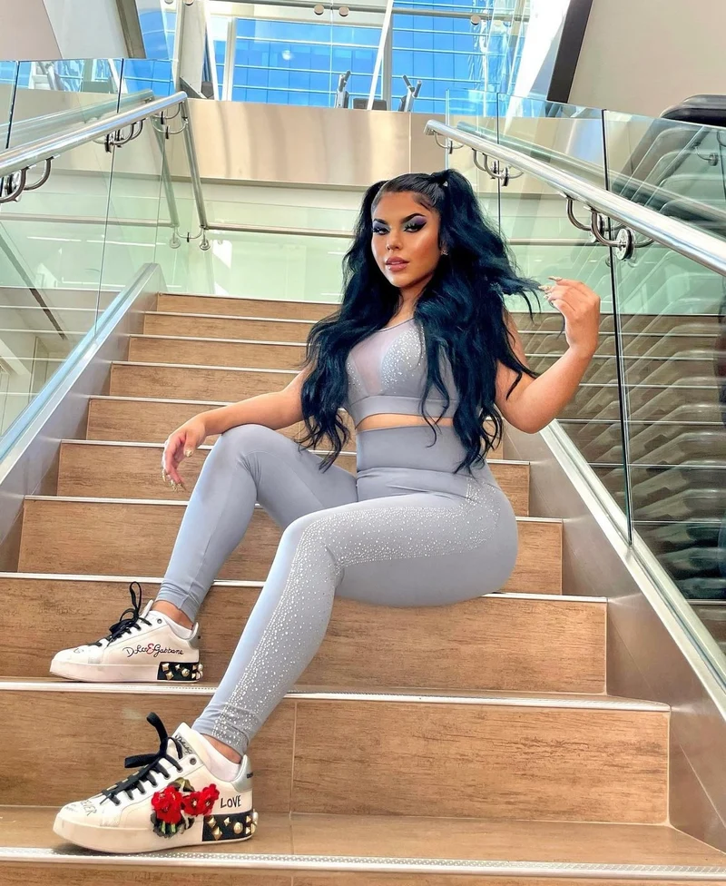 LUXEIT DIAMOND™ Light Silver High-Waisted Leggings
