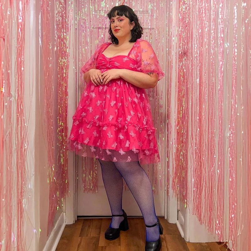 Thighs the Limit Fishnets - Arabesque
