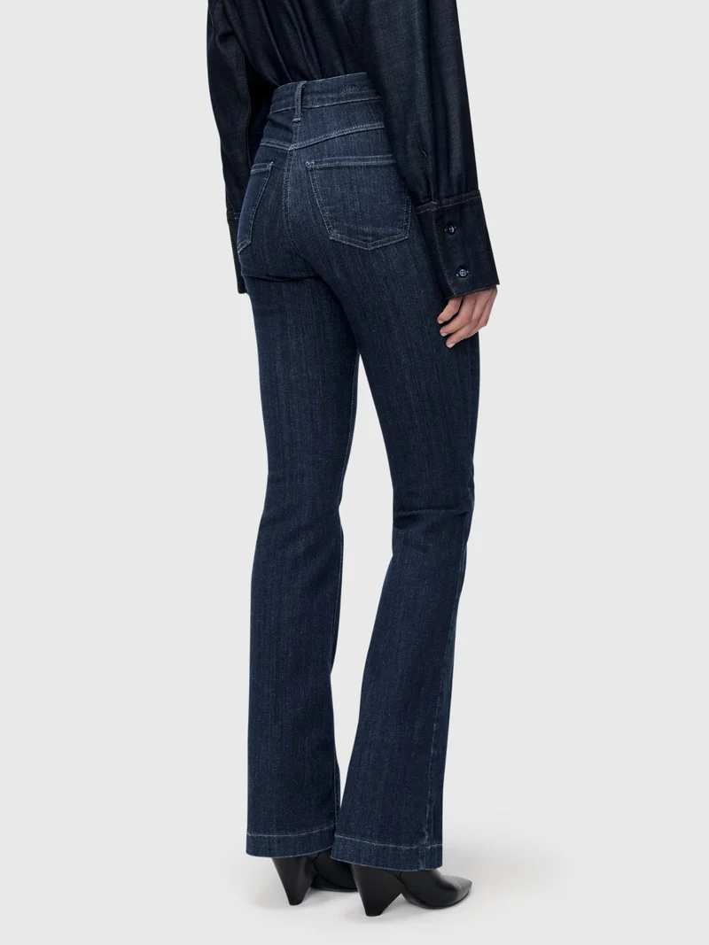 MAC JEANS - DREAM BOOT, Mid Waist, Light Bootcut, Dark Blue
