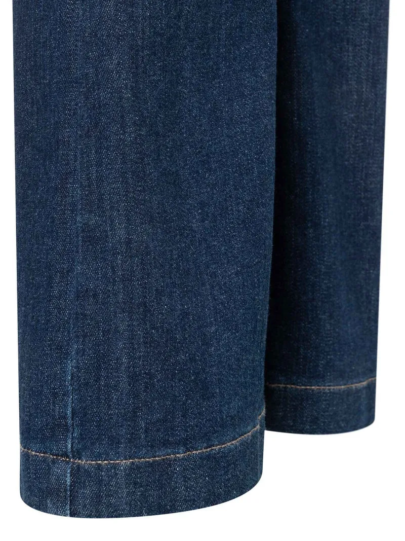MAC JEANS - DREAM BOOT, Mid Waist, Light Bootcut, Dark Blue
