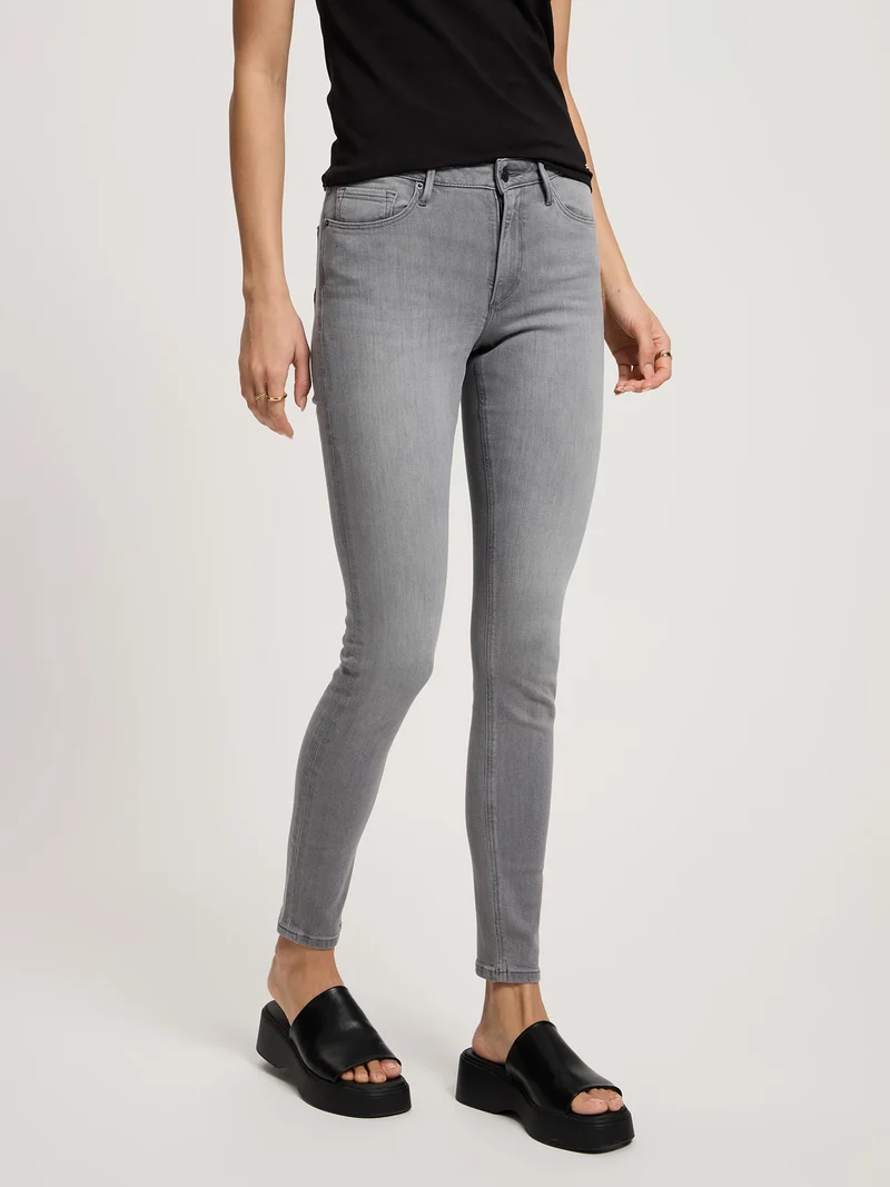 CROSS JEANS - ALAN, Skinny Fit, Mid-Waist, Anthracite