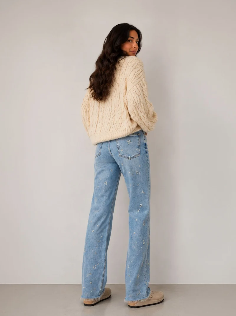 MAVI - New York, Straight Fit, High-Waist, Light Blue Denim
