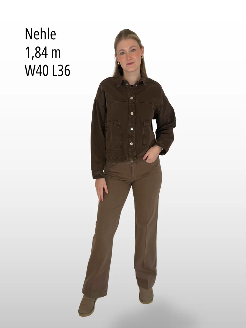 MAC - WIDE Fit, Commercial Color Denim, Mid-Waist, Light Tree Bark