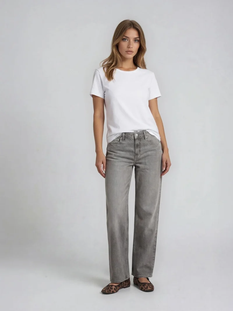 LTB - DANICA L, Wide Leg, High Waist, Lunar Grey Wash