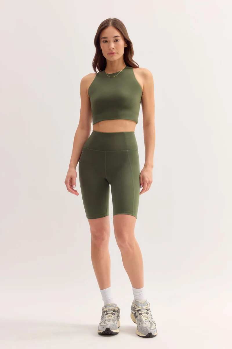 Short de vélo taille haute