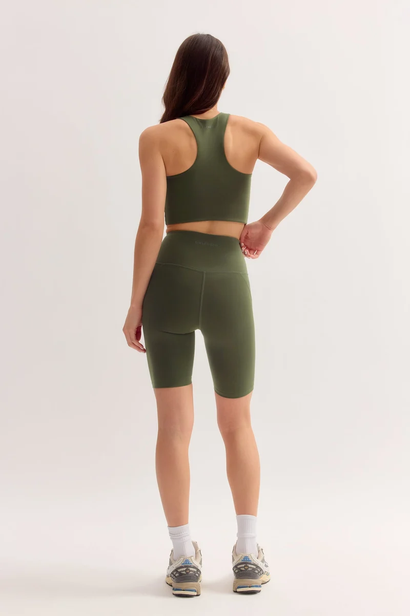 Short de vélo taille haute