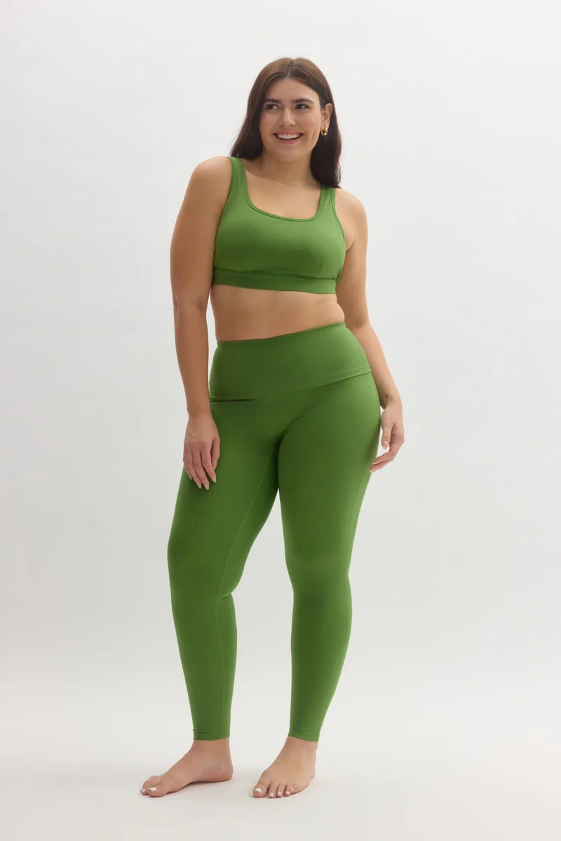 Legging à taille rabattable