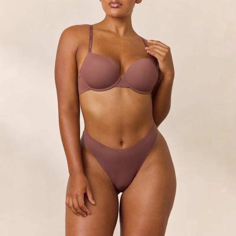 Soutien-gorge T-Shirt Invisible Form - Muscade
