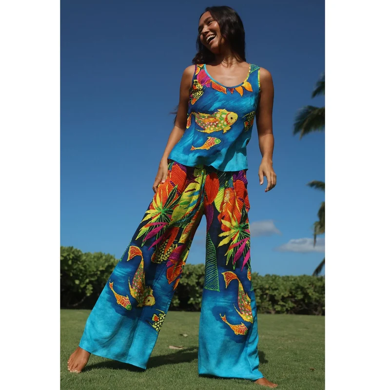 Pantalon long à jambes larges - Montego Bay
