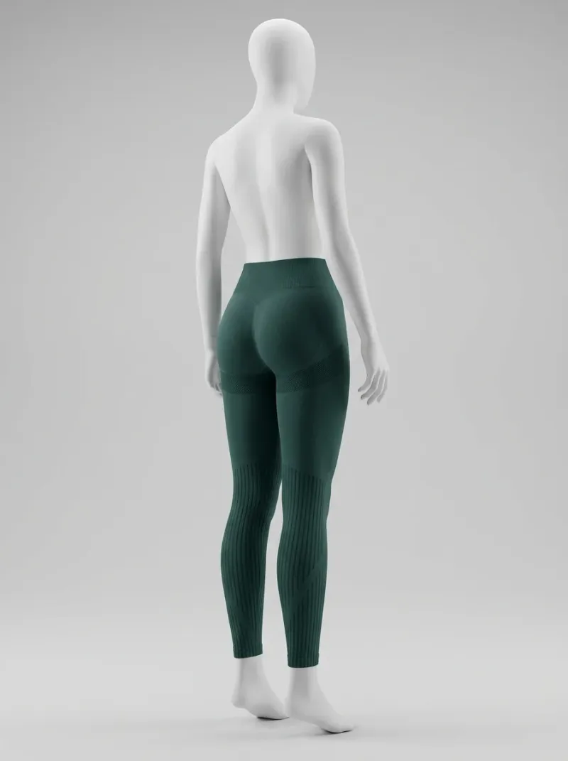 Legging Fitness gainant nylon spandex sans couture gym