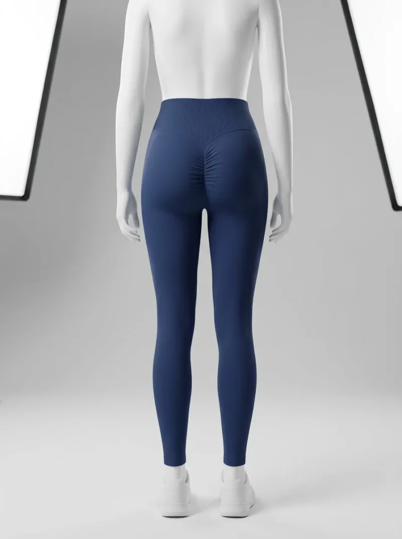 Legging fitness nylon spandex sculptant sport femme
