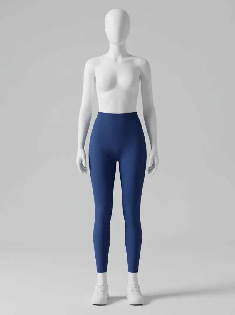 Legging fitness nylon spandex sculptant sport femme