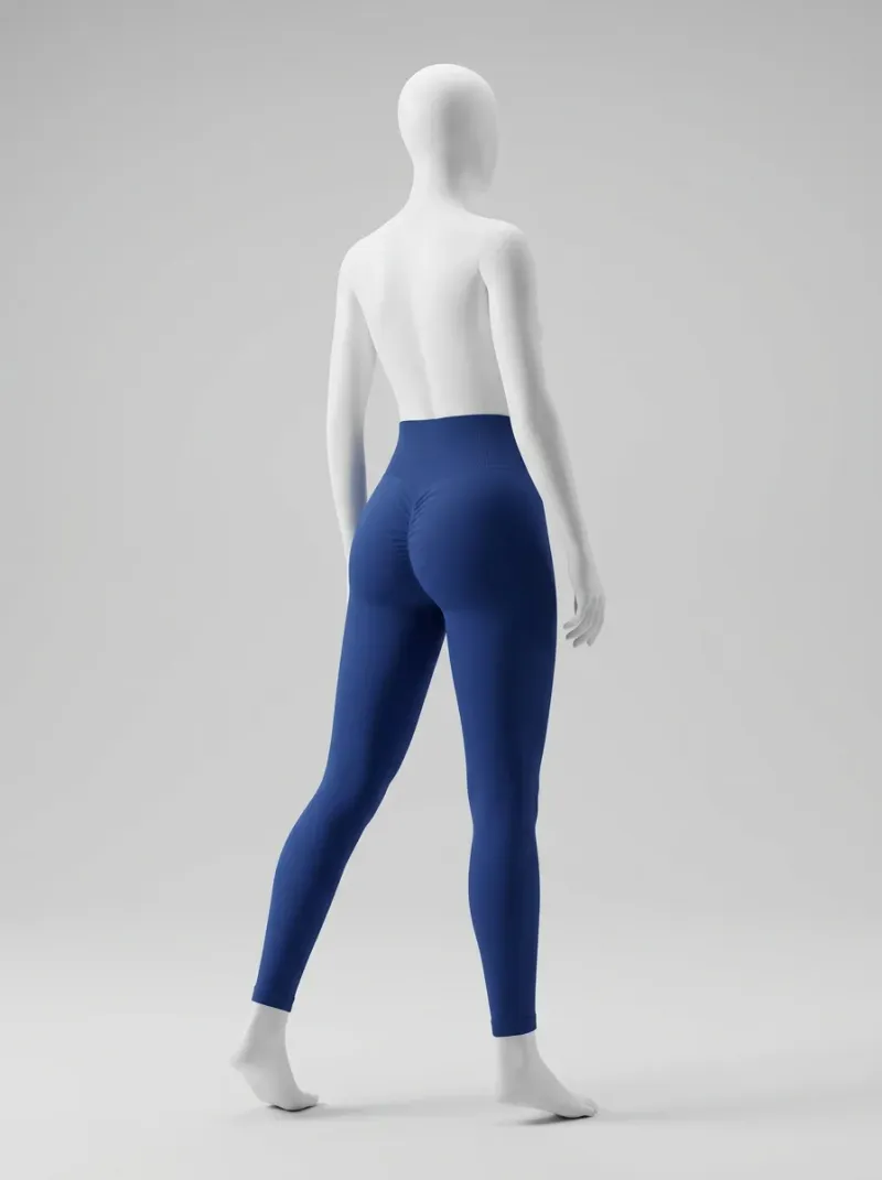 Legging fitness nylon spandex sculptant sport femme