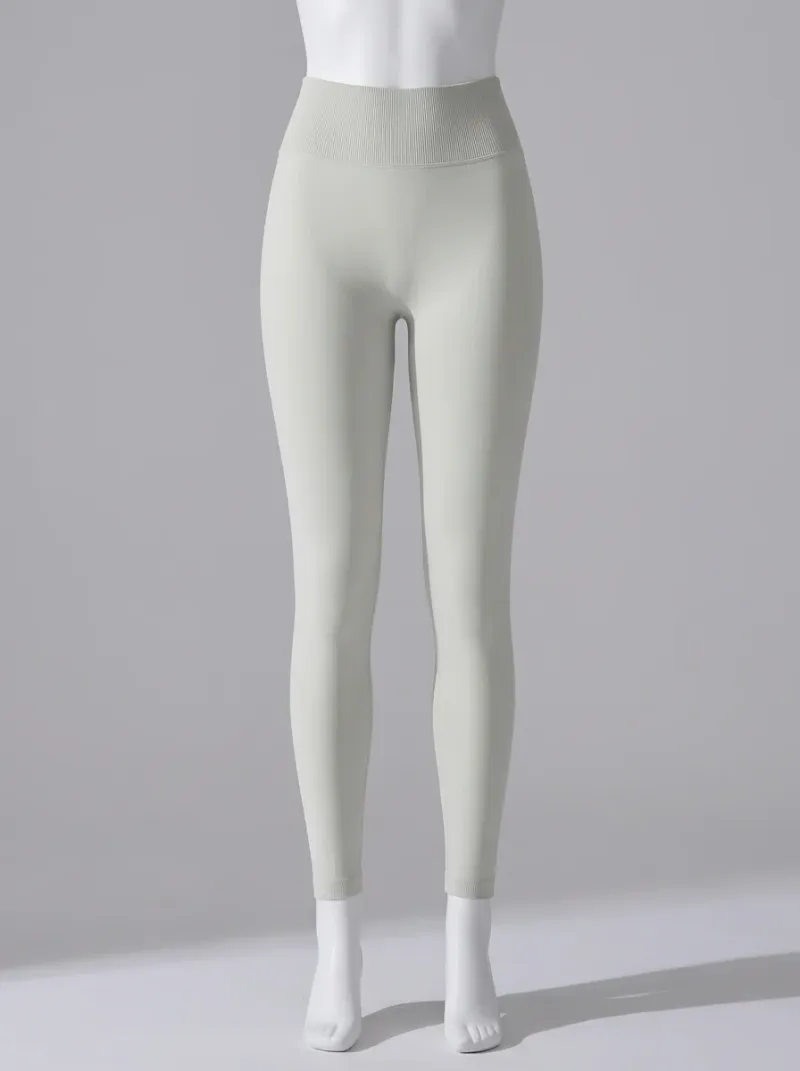 Legging fitness nylon spandex sculptant sport femme