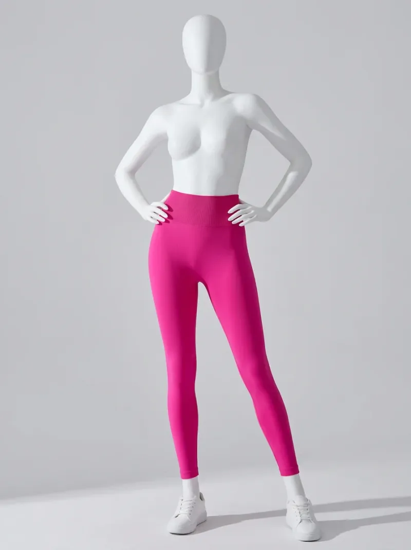 Legging fitness nylon spandex sculptant sport femme