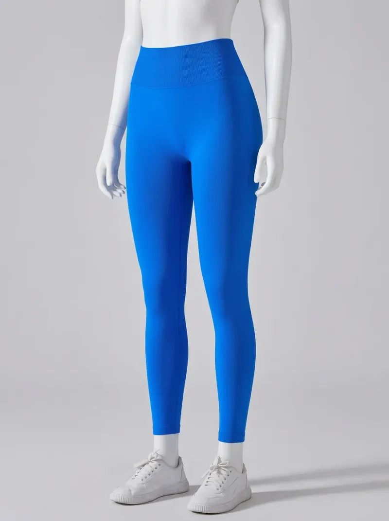 Legging fitness nylon spandex sculptant sport femme
