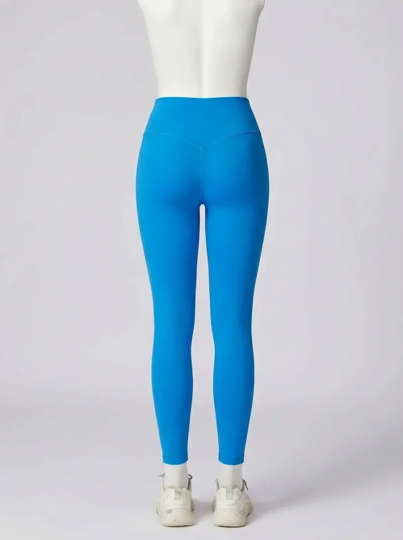 Legging fitness compression nylon spandex yoga femme