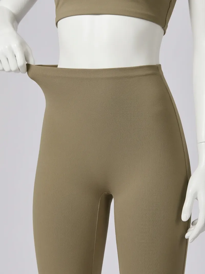 Legging fitness compression nylon spandex yoga femme