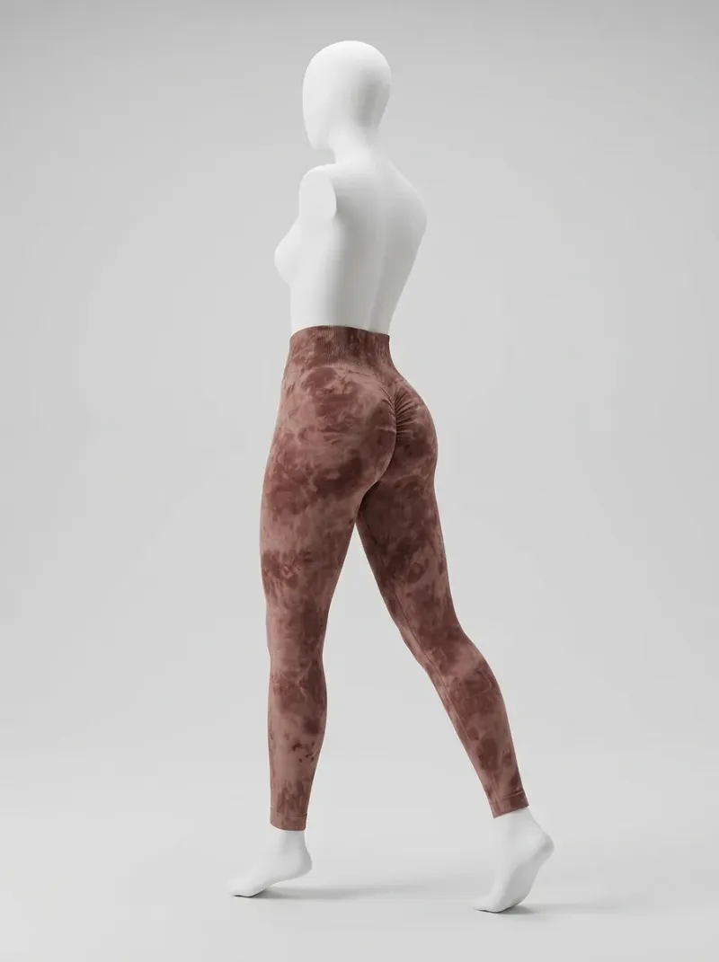 Legging fitness amincissant nylon sport haute compression