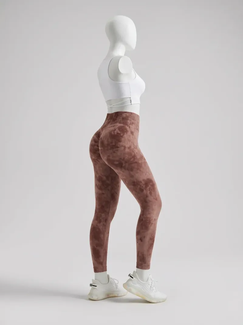Legging fitness amincissant nylon sport haute compression