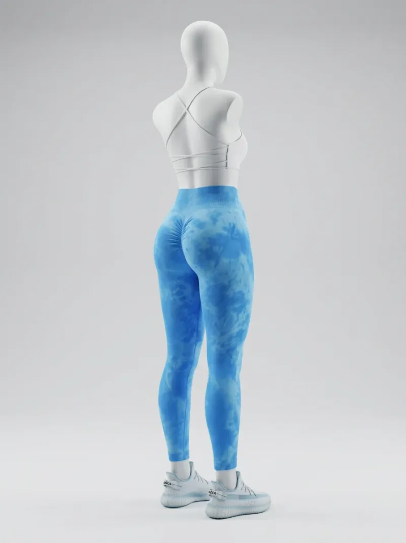 Legging fitness amincissant nylon sport haute compression