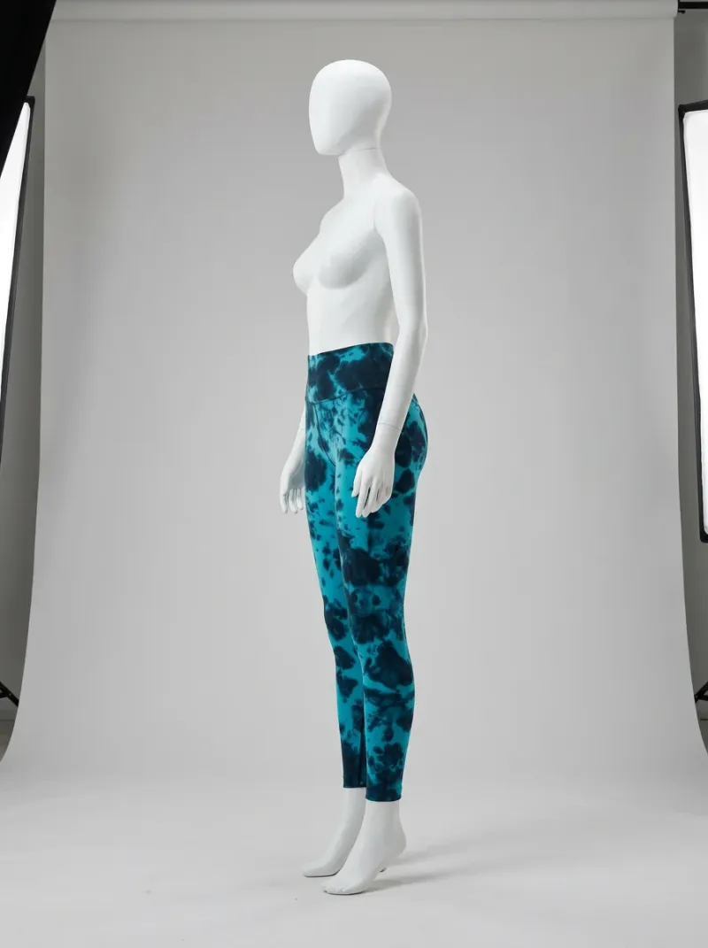 Legging fitness galbant spandex imprimé original femme
