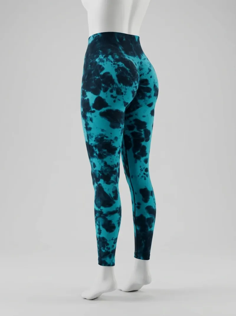 Legging fitness galbant spandex imprimé original femme