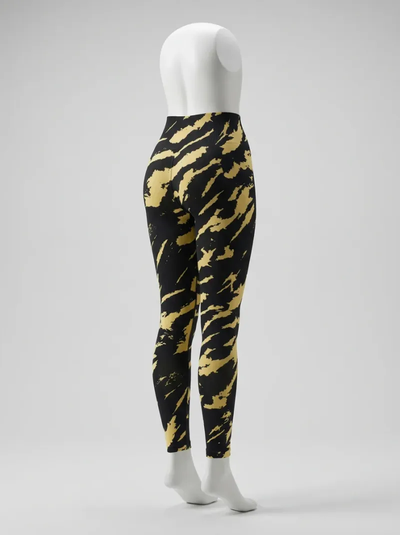 Legging fitness push up taille haute nylon sport