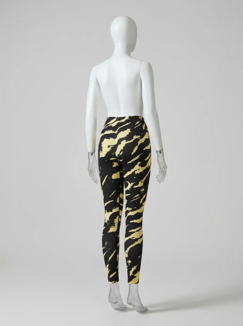 Legging fitness push up taille haute nylon sport